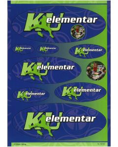 KU elementar - Aufkleber