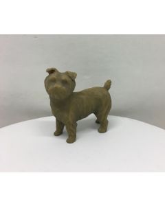 Figur 'Hund' grau, klein, stehend