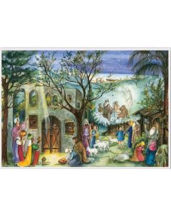 Schoko-Adventskalender 'Geburt Christi'