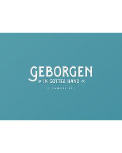 Craft Card 'Geborgen'