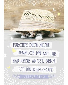 Postkarte 'Ich bin dein Gott' 1EX