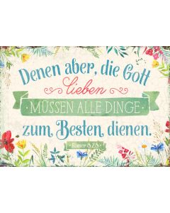 Postkarte 'Die Gott lieben' 1EX