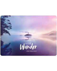 Postkarte 'Voller Wunder' (See)    1EX