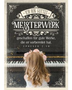 Postkarte 'Meisterwerk' 1EX