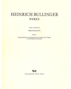 Bullinger, Heinrich: Werke