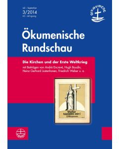 Die Kirchen und der erste Weltkrieg