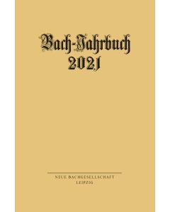 Bach-Jahrbuch 2021