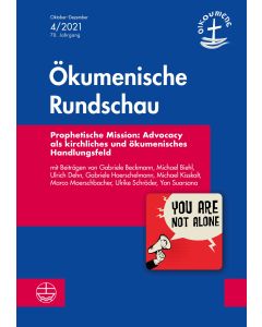 Prophetische Mission: Advocacy als kirchliches und ökumenisches Handlungsfeld