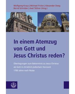 In einem Atemzug von Gott und Jesus Christus reden?