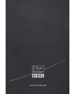 Elberfelder Bibel - mit Schreibrand, Leder