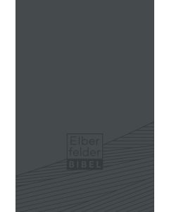 Elberfelder Bibel - Taschenausgabe, Kunstleder grau
