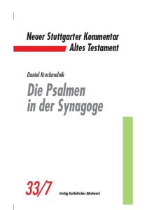 Die Psalmen in der Synagoge