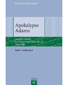Jüdische Schriften aus hellenistisch-römischer Zeit - Neue Folge... / Apokalypse Adams