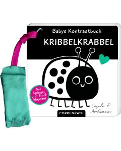 Babys Kontrastbuch für den Buggy: Kribbelkrabbel