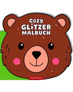 Cozy Glitzer-Malbuch