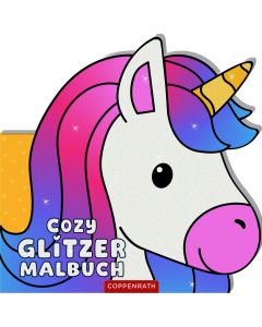 Cozy Glitzer-Malbuch