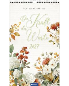 Die Kraft der Worte 2027 – Posterkalender