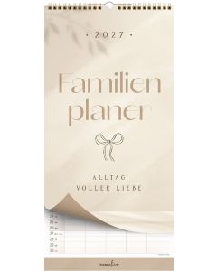 Alltag voller Liebe 2027 – Familienplaner