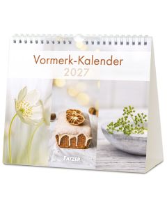 Vormerk-Kalender, mit Bibelverse 2027 – Terminplaner