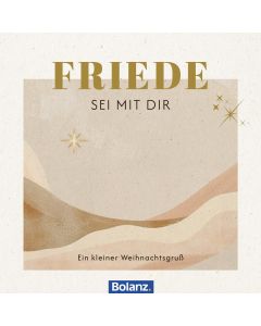 Grußheft Weihnachten – Friede sei mit dir
