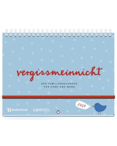 vergissmeinnicht 2027 - Der Familienkalender für Hand und Wand