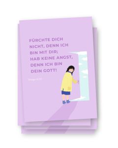 Postkarte zur Jahreslosung 2027 - 10 Karten im Set