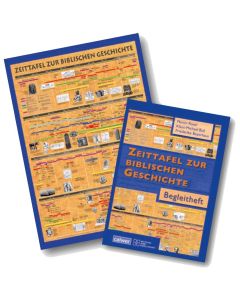 Kombi-Paket: Zeittafel zur biblischen Geschichte und Begleitheft