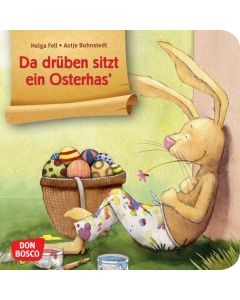 Da drüben sitzt ein Osterhas. Mini-Bilderbuch.