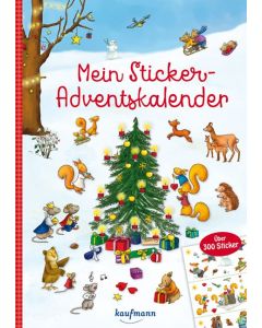 Mein Sticker-Adventskalender