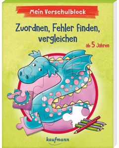 Mein Vorschulblock - Zuordnen, Fehler finden, vergleichen