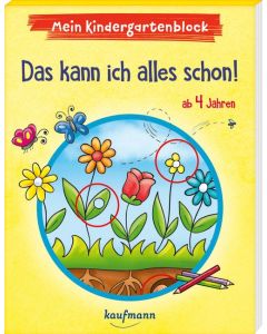 Mein Kindergartenblock - Das kann ich alles schon!