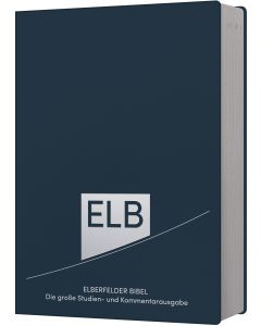 ELB Die große Kommentarausgabe - Leder blau mit Platinschnitt