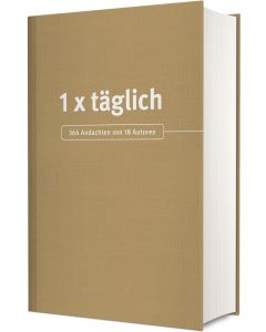 1x täglich