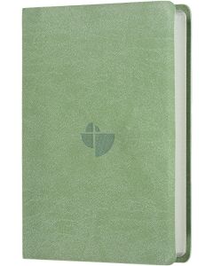 Schlachter 2000 Bibel - Taschenausgabe (PU-Einband, oliv, grauer Farbschnitt)