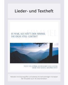 Es war, als hätt der Himmel die Erde still geküsst
