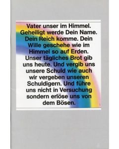 Das Vaterunser für heute ausgelegt