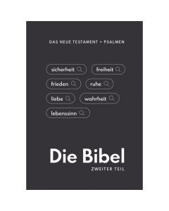 Das Neue Testament und die Psalmen - Verteilausgabe - anthrazit
