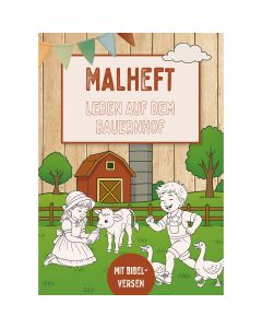 Malheft Leben auf dem Bauernhof
