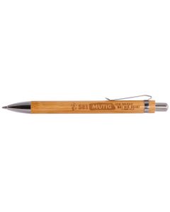 Kugelschreiber Bambus 'Sei mutig'