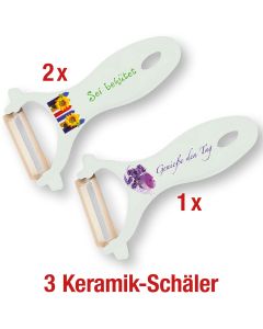 Paket 'Keramik-Schäler' 3 Ex.