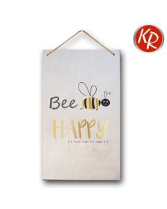 Wandbild 'Bee Happy'