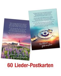Paket 'Lieder-Postkarten' 60 Ex.