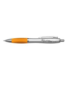 Kugelschreiber orange 'Alles, was ihr tut, geschehe in Liebe.'