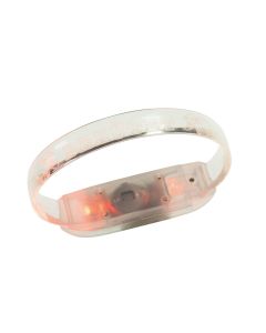 LED-Armband 'Behütet' orange