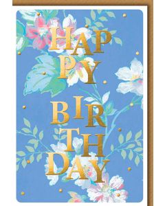 Faltkarte 'Happy Birthday'