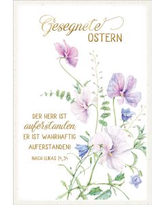 Postkarte 'Gesegnete Ostern' 10 Ex.