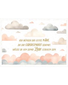 Postkarte 'Ich wünsche dir Gottes Nähe. Die dir Geborgenheit