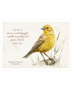 Postkarte 'Was du in deinem Wort bezeugst, erfüllt mein Herz