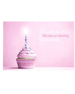 Postkarte 'Alles Liebe zum Geburtstag'