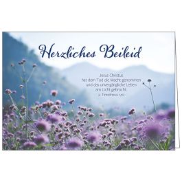 Herzliche Beileidskarte Von Räder Design – Einfühlsam & Edel Gestaltet